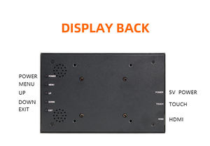 شاشة عرض جديدة من مصنع كيتزون مقاس 7 بوصات بتقنية IPS لراسبيري باي 4B و3B، تعمل بدون برامج تشغيل، شاشة لمس سعوية، شاشة ثانوية عالية الدقة مع منفذ HDMI، شاشة مراقبة AIDA64 - Product Image 6