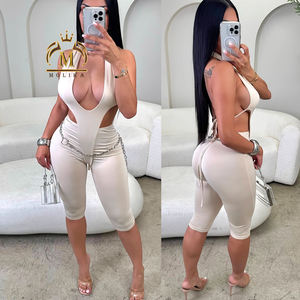 Nuovi set di tute e Leggings Sexy da donna con fascia senza schiena - Product Image 1