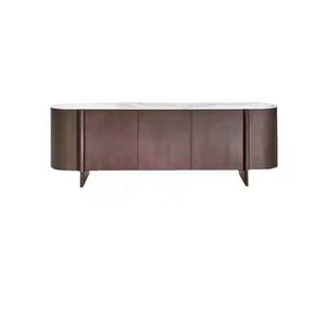 Italian Luxury Simple Wooden <strong>Sideboard</strong> Storage Cabinet <strong>in</strong> Dining Room <strong>Kitchen</strong> <strong>Sideboards</strong> - Product Image 5