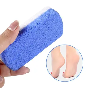 Feet Hard Skin Callus Remover and Scrubber Two-color Foam Glass Foot Pumice Stone