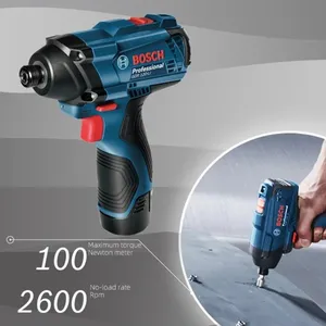 Perceuse <span class=keywords><strong>à</strong></span> percussion rechargeable <span class=keywords><strong>Bosch</strong></span> GDR120-LI 12V / Perceuse <span class=keywords><strong>à</strong></span> percussion électrique 100N.m 1/4" Outils électriques - Product Image 2