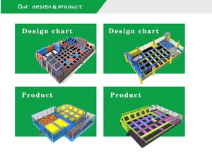 Parque de Trampolines Interior Personalizado para Niños, Equipo Comercial de Juegos Blandos para Niños y Adultos - Product Image 6