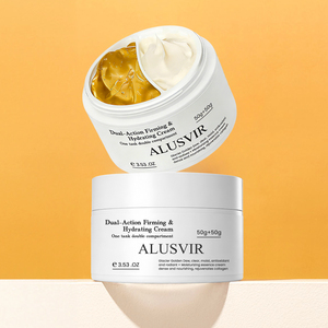 Crema <span class=keywords><strong>Viso</strong></span> Coreana Anti-Età a Doppia Azione con Vitamina C e Collagene, Siero Idratante Rassodante per il <span class=keywords><strong>Viso</strong></span> - Product Image 1