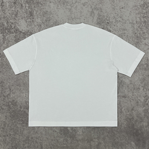 เสื้อยืดสตรีทแวร์ทรงหลวม แบรนด์ Blank Drop Shoulder น้ำหนัก 230 กรัม พิมพ์ลาย โอเวอร์ไซส์ ผ้าฝ้าย 100% เสื้อยืดโอเวอร์ไซส์เนื้อหนาสำหรับผู้ชาย - Product Image 4