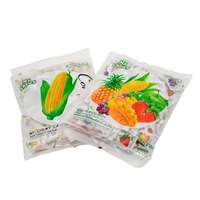 Bonbons gélifiés multi-fruits en gros, bonbons gélifiés en forme de boule, bonbons exotiques en vrac, bonbons et sucreries