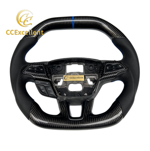 Volant en fibre de carbone au design classique CCExcellent pour <span class=keywords><strong>Ford</strong></span> EcoSport/<span class=keywords><strong>Kuga</strong></span>/MK3 - Product Image 1