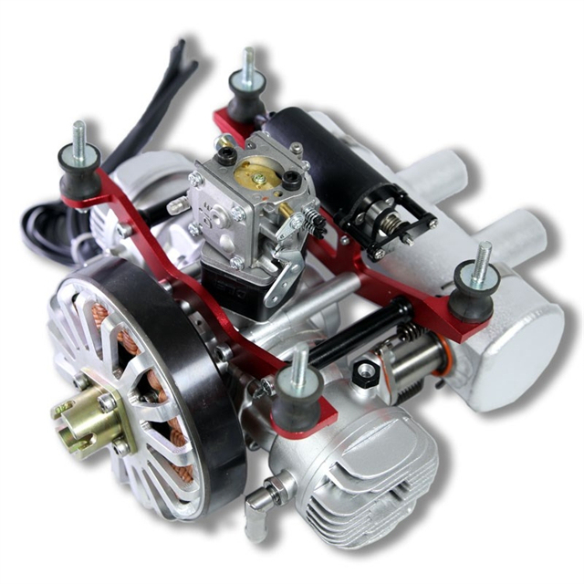 DLE70HD FPV Engine4.2kw Water-Cooled Hybrid Electricity Generator Gasoline Engine Electric Kit Airplane Engine Fixed Wing DIY