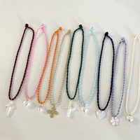 Collar con Colgante de Corazón y Cruz de Estilo Vintage 2025, con Perla de Agua Dulce, Joyería para Mujer, Regalo