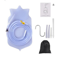 Kit de lavement anal et vaginal en silicone de 2000 ml pour adultes