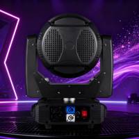 UNOXINE Professionnel 19x15W RGBW DMX512 4-en-1 Bee Eye LED Moving Head Light Zoom Wash Beam pour DJ et éclairage de scène