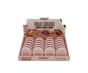 Sarinse 3-en-1 Crème Blush Finition Mate Haute Pigmentation Maquillage Visage Taille Standard - Product Image 1