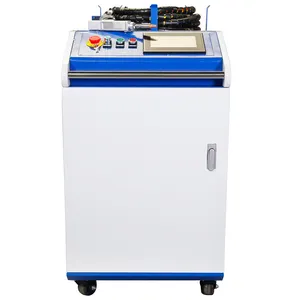 Harga pabrik mesin las laser serat genggam 1000w 1500w 2000w pemotongan dan pembersihan