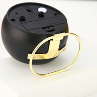 Réveil silencieux simple en quartz avec veilleuse et minuterie, idéal pour les enfants et les étudiants, cadeau, vente en gros