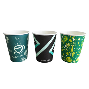 Vasos de Papel Desechables para Café, Color Verde, Personalizados y Aprobados, para Llevar, Disponibles con Tapas, Diferentes Volúmenes - Product Image 4