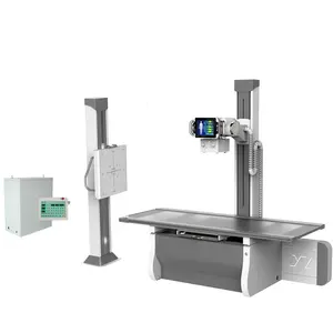 Controllo della colonna vertebrale toracica macchina a raggi x digitale da 500ma con rilevatore a schermo piatto DR x ray