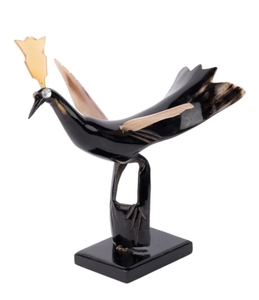 อุปกรณ์ตกแต่งรูปเขาควายธรรมชาติขนาด9นิ้วอุปกรณ์ตกแต่งบ้านไร่เหมาะสำหรับเป็นของขวัญ - Product Image 3