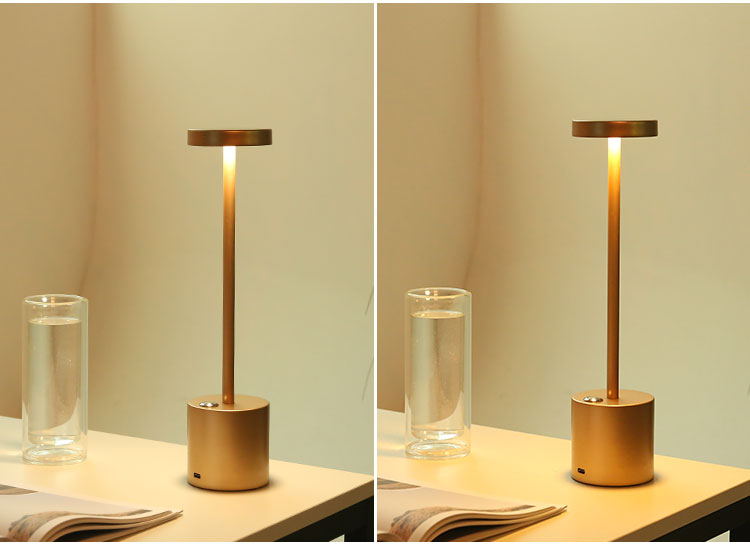 Rechargeable Portable Bedside Night Light DC6V Led Table Lamp Restaurant