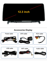 Reproductor de DVD para Auto Android de 12.3 Pulgadas con Snapdragon 8gb +128gb, Radio para BMW X5 E70 X6 E71, Pantalla Actualizada con Carplay