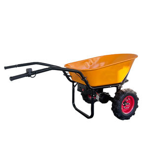 घरेलू मोटा 2 पहिया कृषि निर्माण स्थल व्हीलबैरो रेत निर्माण अपशिष्ट इलेक्ट्रिक टिपर व्हीलबारो - Product Image 1