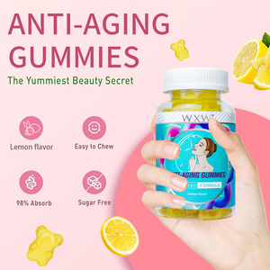 Gomitas Renovadoras de Piel Antienvejecimiento WXW, Colágeno, Péptidos, Vitaminas, Suplemento de Ácido Hialurónico, Blanqueamiento para Adultos, Píldoras de Ácido Hialurónico - Product Image 4