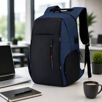 Mochila Antirrobo para Portátil con Puerto USB, Mochila de Viaje con Puerto USB, Reflectante, con Múltiples Bolsillos, para la Escuela, Trabajo, Uso Diario, Venta al por Mayor