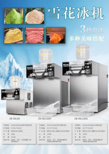 Populaire 1200W lait glace rasoir Machine flocon de neige Bingsu Machine neige glace pour café/lait-thé/Restaurant - Product Image 6