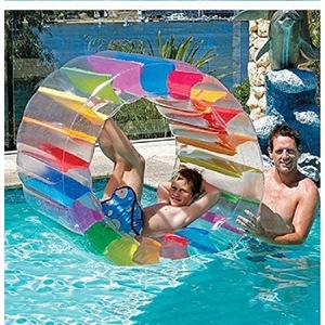 Inflatable Water Roller 100x60cm Colored PVC Outdoor Pool Toy For Kids And Adults - Product Image 2
