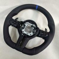 Volant en cuir et fibre de carbone M Sport pour les modèles M5/F05-F13 M3/F30-F36 F15-F26 M40i X5m G30 M550i
