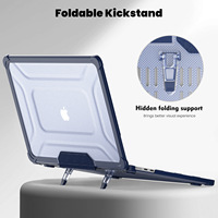 Coque de protection pour Mac Book Air 13.6 2022/2024/2025 (M2 A2681/M3 A3113/M4 A3240), support de dissipation thermique pour ordinateur portable