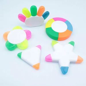 Promotion Stationery Gift Custom Logo Printed Private Label Highlighter <b>Pen</b> Highlighter Highlighter <b>Pen</b> With <b>Multiple</b> <b>Colors</b> - Product Image 3
