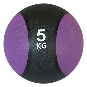 Ballons de médecine en caoutchouc colorés, absorbant les chocs, pour la musculation et l'entraînement complet du corps en salle de sport - Product Image 3