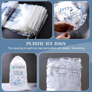 Bolsas <span class=keywords><strong>de</strong></span> Plástico Transparente con Logotipo Personalizado TUSEN, 3lb/5lb/8lb/10lb/20lb/25lb, con Cordón - Product Image 5