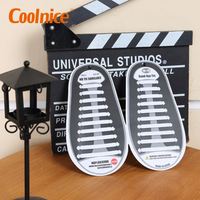 Joli emballage de lacets en silicone de qualité supérieure sans attaches