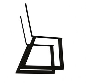 Pieds de table en acier antirouille WEKIS de forme rustique pour l'extérieur, pour salle à manger, hôtel, salon - Product Image 3