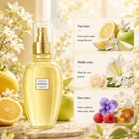 Vente en gros de parfum pour le corps de 190 ml, de qualité supérieure, écologique, moderne, élégant, romantique, floral, pour femmes, parfum longue durée