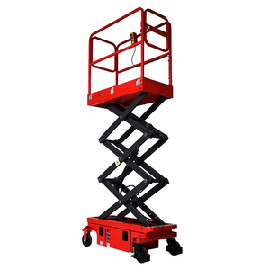 מצב חדש פלטפורמת עבודה להרים ידני מיני: 0.3t 1t קיבולת t 2t, 3-9 גובה, גובה מנוע חשמלי מונע עם משאבת מנוע - Product Image 2