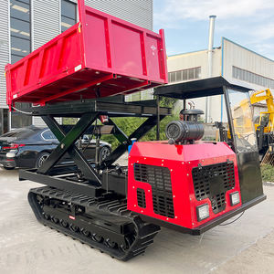 En çok satan 5 Ton Mini lastik paletli damperli çiftlik dizel yüksek İpucu damper kaldırma fonksiyonu ile paletli yükleyici çekirdek Motor motoru - Product Image 5