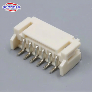 หัวต่อแบบมุมฉาก SCONDAR 2.0 มม. SMD ใช้ร่วมกับหัวต่อ JST <span class=keywords><strong>PH</strong></span> รุ่น S11B S14B <span class=keywords><strong>SM4</strong></span> <span class=keywords><strong>TB</strong></span> สำหรับส่งสัญญาณไฟฟ้าและข้อมูลอัจฉริยะ - Product Image 1