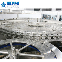 Máquina de Llenado de Bebidas Carbonatadas 2000BPH con Control PLC, Llenado Isóbarico Monobloque para Botellas PET de SUS304, Certificación CE ISO