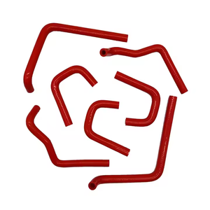 ชุดท่อน้ำหล่อเย็นหม้อน้ำรถยนต์ยางซิลิโคนปรับแต่งได้ทนต่อการสึกหรอทนอุณหภูมิสูงตามความต้องการ - Product Image 2