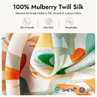 Foulard carré 100 % soie de mûrier personnalisé, imprimé artistique abstrait peint à la main, OEM ODM, faible MOQ, ourlet et étiquette personnalisés