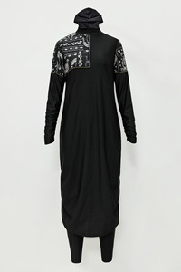Nuevo Traje de Baño Musulmán Elegante de 3 Piezas, Túnica Larga, Traje de Baño con Hiyab, Traje de Baño Islámico para Mujer - Product Image 6