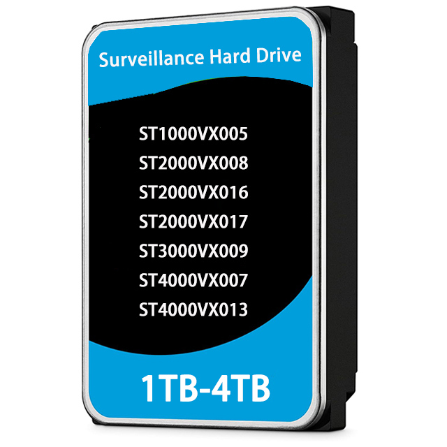 ST6000VX001 6TB Surveillances Drive 3.5" Internal Hard Disk Sky-Hawk HDD for Desktop Monitoring Video Camera ST6000VX008 6TB Cap