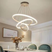 Lustre de plafond carré LED à spectre complet sophistiqué, effet vagues d'eau, pour salle à manger, minimaliste, angle de faisceau 360°