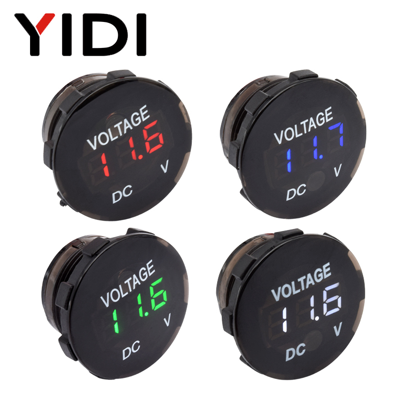 Digital Display DC 12V 24V Red