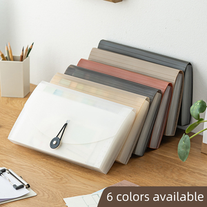 OEM/ODM forniture per ufficio <span class=keywords><strong>pacchetto</strong></span> <span class=keywords><strong>di</strong></span> documenti multistrato con etichette indicizzate e pulsanti <span class=keywords><strong>di</strong></span> archiviazione <span class=keywords><strong>di</strong></span> File portatile - Product Image 6