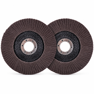 Disque à lamelles abrasif en oxyde d'aluminium calciné <span class=keywords><strong>de</strong></span> qualité supérieure 125 mm T27 P60 avec lamelles <span class=keywords><strong>de</strong></span> 27x16 mm pour le meulage des métaux - Product Image 3