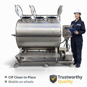 100L Stainless Steel Automatic CIP Washing & Cleaning System for Beer Brewing Tank - Product Image 3