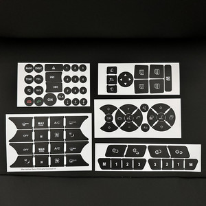 Kit de Reparación de Panel de Control de Climatización con Adhesivos para Botones Interiores de Mercedes Benz 2007-2014, Cubierta de PVC - Product Image 2