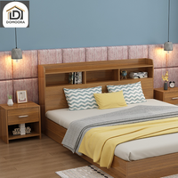 Panneaux muraux 3D autocollants modernes en tissu texturé, panneaux en mousse anti-collision, carreaux muraux imperméables pour la décoration de bureau